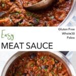 pin for easy meat sauce