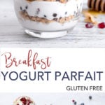 pin for breakfast yogurt parfait