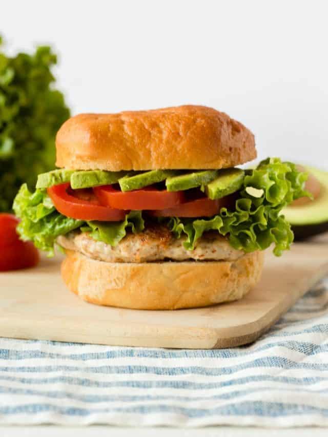 How to Cook A Ground Chicken Burger Story