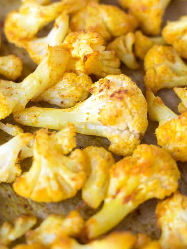 Turmeric Roasted Cauliflower Recipe Story