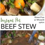 pin for instant pot beef stew