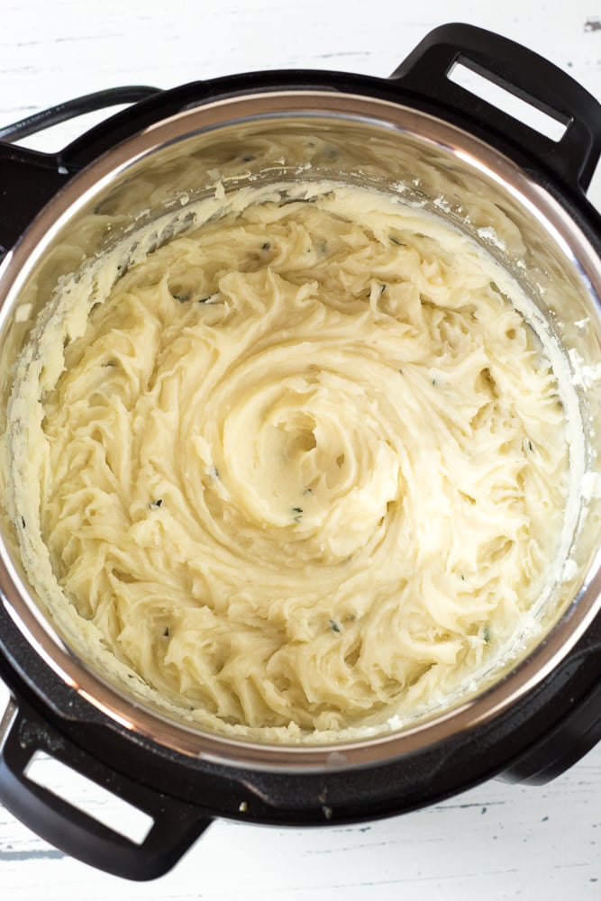 whole30 mashed potatoes in an instant pot