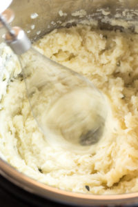 whipping whole30 mashed potatoes in instant pot