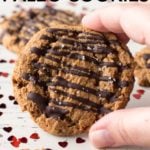 pin for paleo almond butter ookies