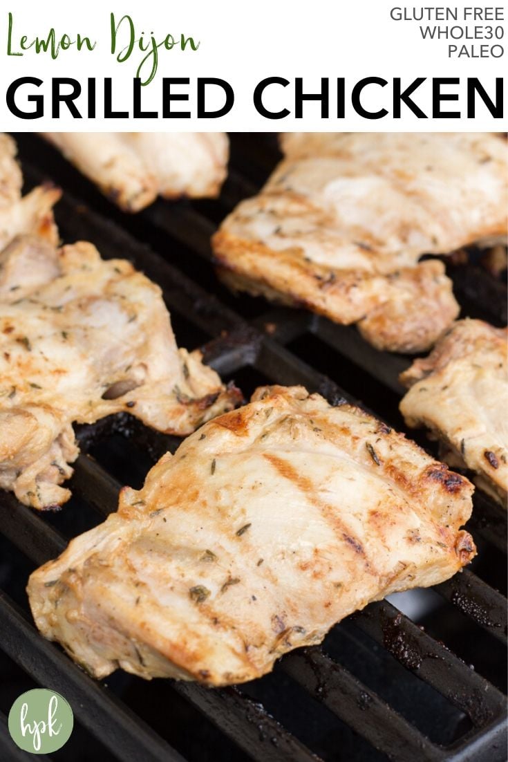 pin for grilled dijon chicken thighs