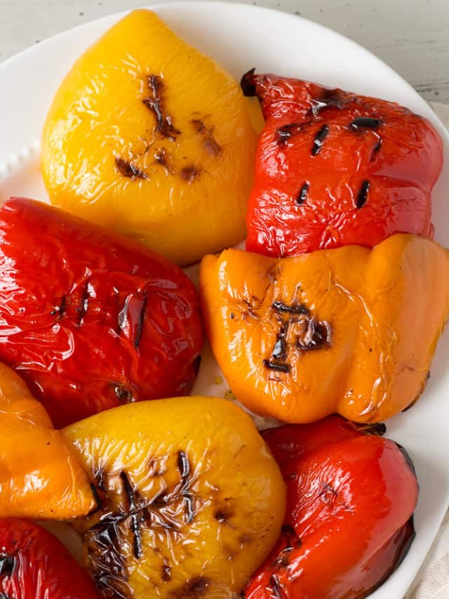 Grilled Bell Peppers Recipe Story