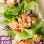pin for grilled shrimp lettuce wraps