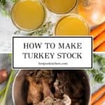 pin for homemade turkey stock