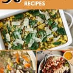 pin for healthy leftover turkey recipes