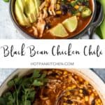 pin for chicken and black bean chili