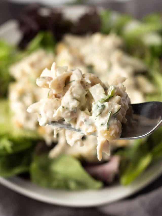 Autumn Chicken Salad Recipe Story