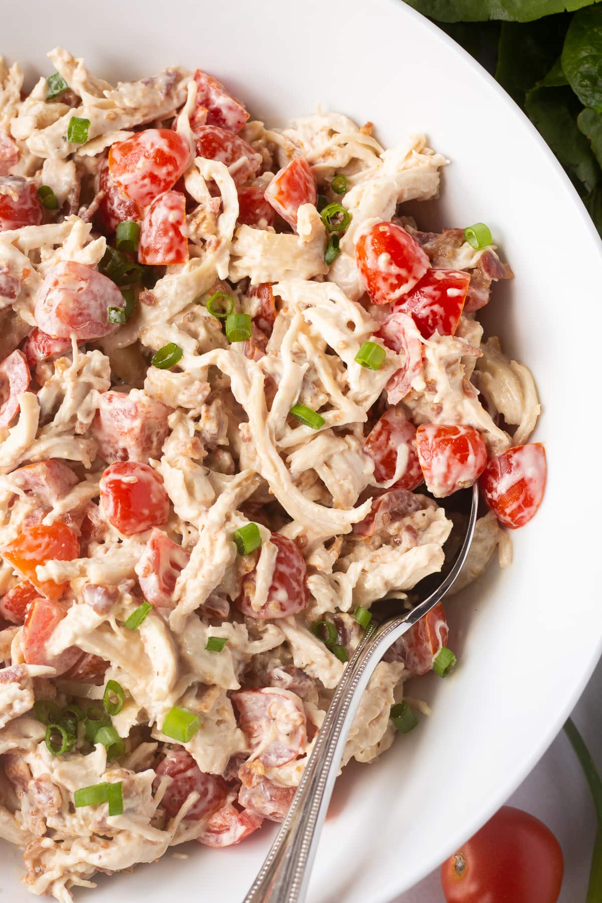 5 Ingredient BLT Chicken Salad - Hot Pan Kitchen