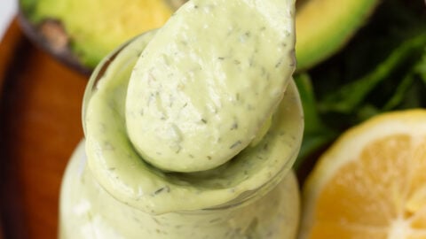5-Minute Homemade Avocado Ranch Dressing 5-Minute Homemade Avocado Ranch Dressing