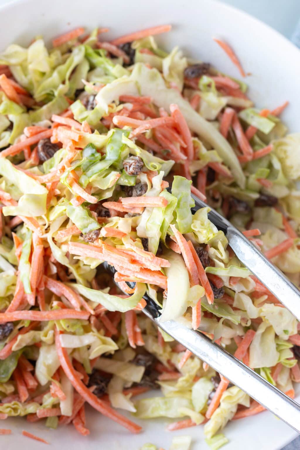 Fresh Cabbage Coleslaw with Raisins Hot Pan Kitchen Recipes for On